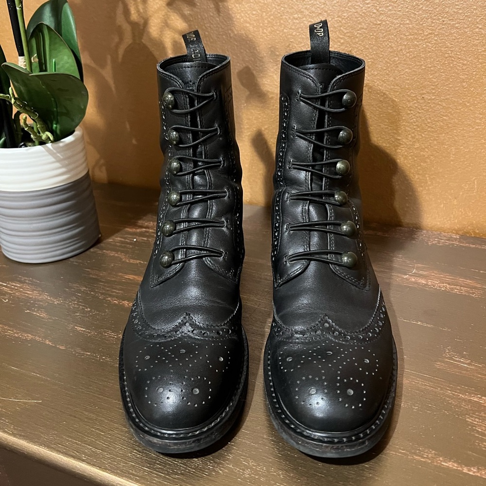 Christian Dior black boots